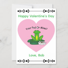 Invitación Magnética Your Pad or Mine? Magnetic Card