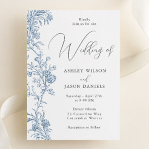 Invitación Magnífica boda elegante y moderna