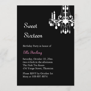Invitación magnífica compensada del cumpleaños del