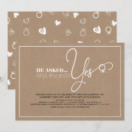 Invitación Magnífica tipografía Cute moderna fiesta de compro