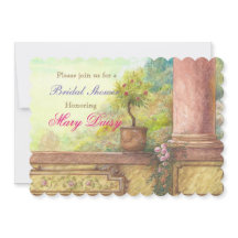 Magnífico Castillo Encantador De Ducha De Novias