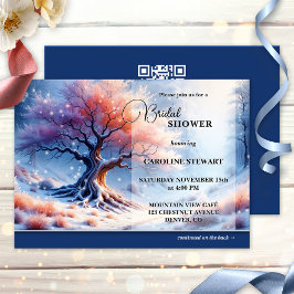 Invitación Magnífico invierno Wonderland Bridal Shower