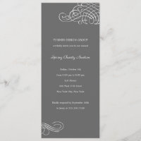 Magnífico Scrolls Corporate/Business Fiesta Invita