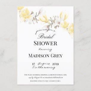 Invitación Magnolia Blossom Bridal Shower