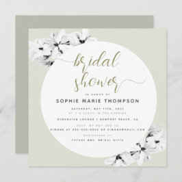 Invitación Magnolia Square Bridal Shower