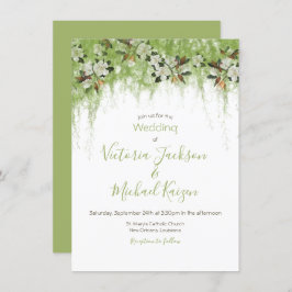 Invitación Magnolia y Moss vivan Boda del Sur