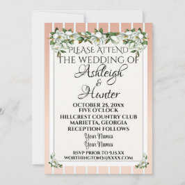 Invitación Magnolias -Un Agradable Día Para Un Boda- Invitaci