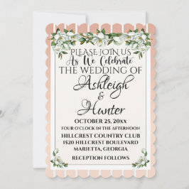 Invitación Magnolias -Un Agradable Día Para Un Boda- Invitaci