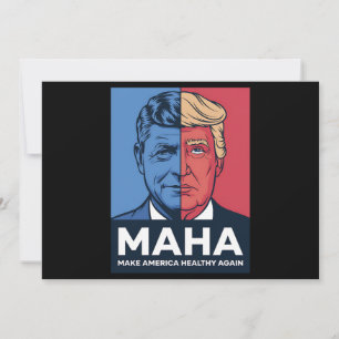 Invitación MAHA Haz a América Saludable de Nuevo Trump 2024