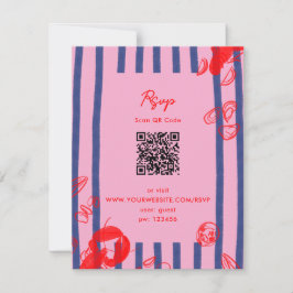 Invitación Maine Lobster Oysters Clama Boda de la Costa Este