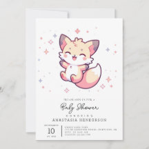 Majestic Fox Baby Shower