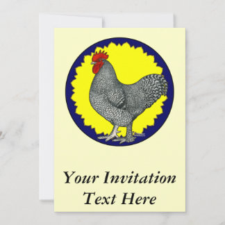 Invitación Maline Rooster
