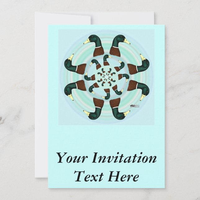 Invitación ¡Mallards Galore! (Anverso)