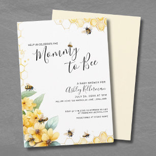 Invitación Mamá a ser Baby Shower