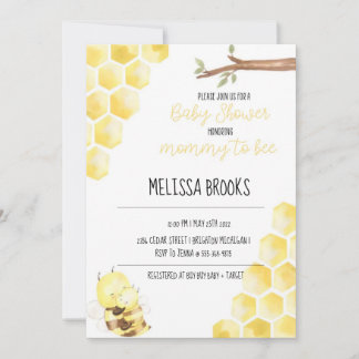 Invitación Mamá A Ser Invitada Por Baby Shower Temática