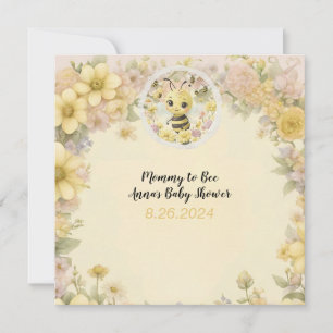 Invitación Mamá Abeja