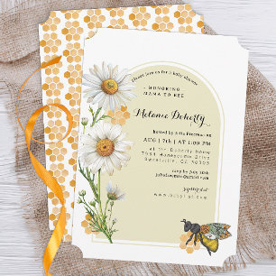 Invitación Mamá ama de miel invitará a Baby Shower   Wil