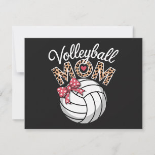 Invitación Mamá de voleibol