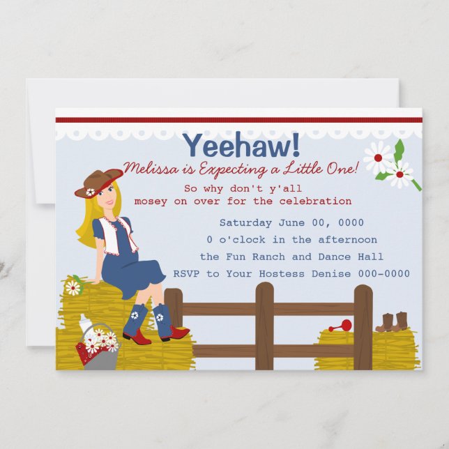 Invitación Mamá del campo (Anverso)