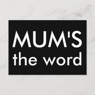 Invitación mamá la palabra