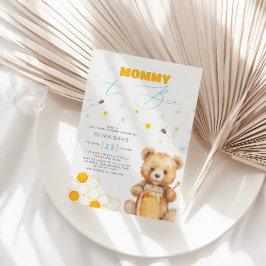 Invitación Mamá Para Abarcar El Bebé De Miel Baby Shower