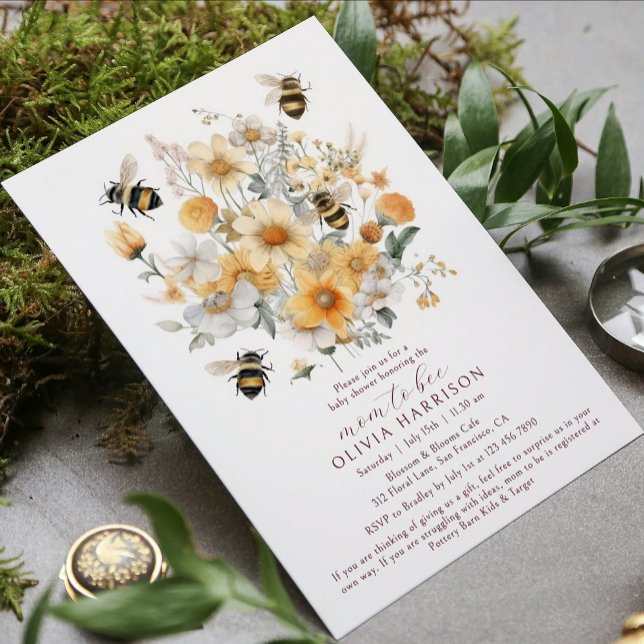 Invitación Mamá Para Adherirse A La Baby Shower De Parejas Fl (Subido por el creador)