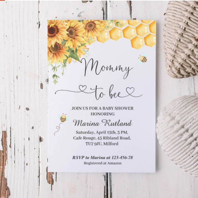 Invitación Mamá Para Adquirir Baby Shower (Subido por el creador)