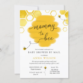 Invitación Mamá para ser Baby Shower por correo