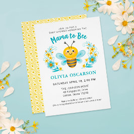 Invitación Mamá para ser chico Baby Shower
