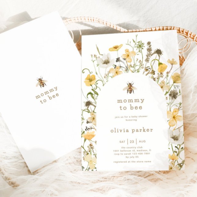 Invitación Mamá Para Ser Flor De Fútbol De Baby Shower Boho (Subido por el creador)