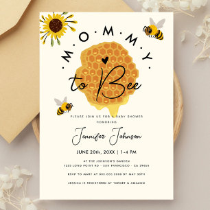 Invitación Mamá Rústica Para Ser Baby Shower Neutral De Géner