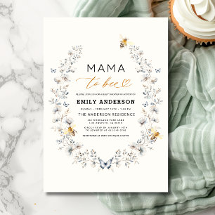Invitación Mamá se va a adueñar de un Baby Shower neutral sob