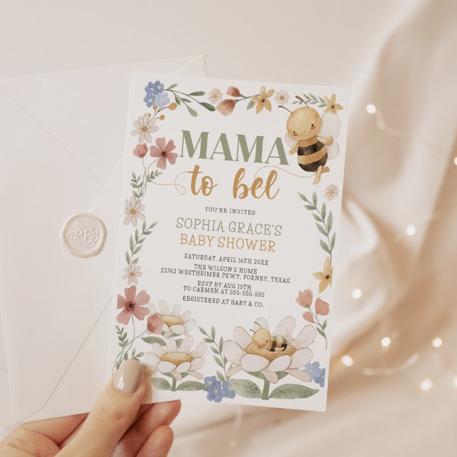 Invitación Mamá se va a comprar Baby Shower (Subido por el creador)