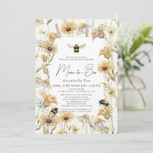 Invitación Mamá se va a reunir con Chamomile en Baby Shower