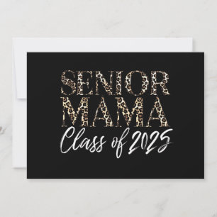Invitación Mamá Senior 2025 Orgullosa Mamá De La Promoción De