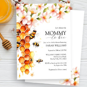 Invitación Mami To Bee Gender Neutral Baby Shower