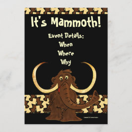 Invitación Mamut loboso