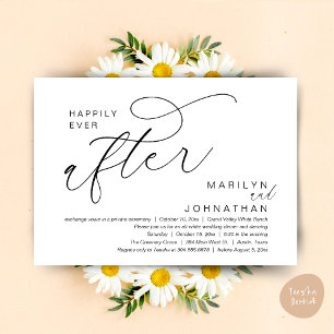 Invitación Mañana Después, Boda Post Brunch Gracias