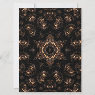 Invitación Mandala de la Edad de Bronce
