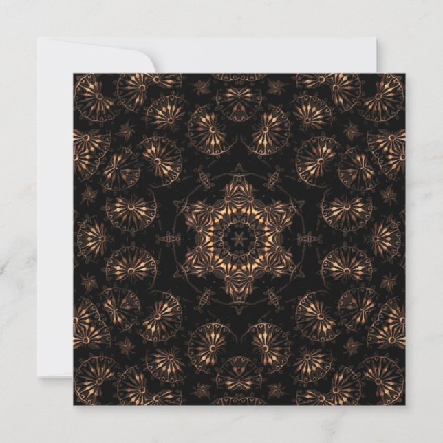 Invitación Mandala de la Edad de Bronce (Anverso)