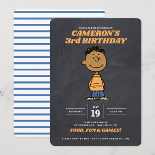 Invitación Maní Cumpleaños Franklin
