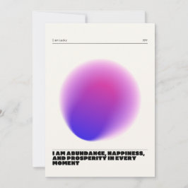 Invitación manifestación de afirmaciones diarias