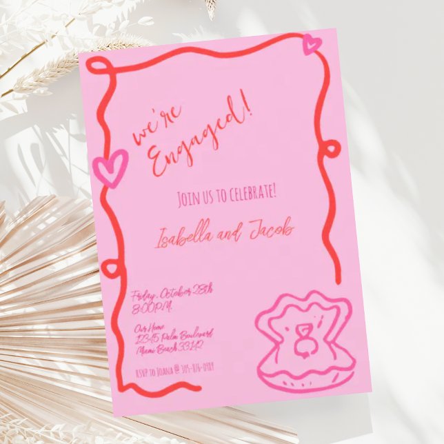 Invitación Mano caprichosa dibujó un partido de compromiso de (Subido por el creador)