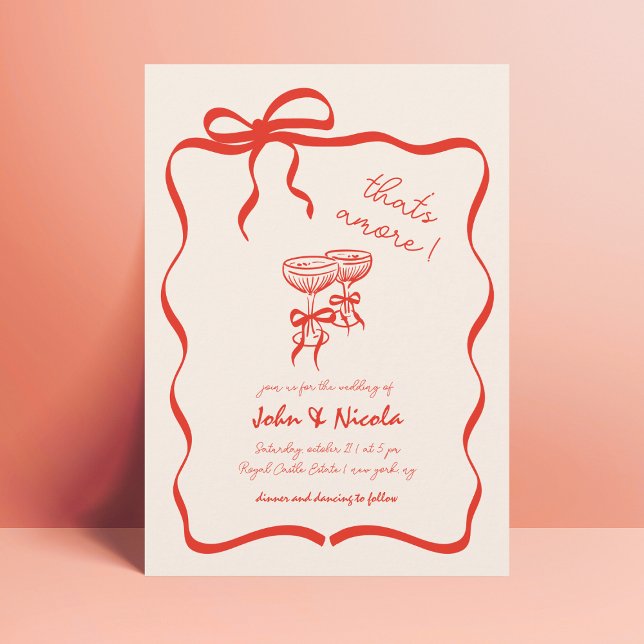 Invitación Mano caprichoso dibuja cócteles que son más Bodas (Subido por el creador)