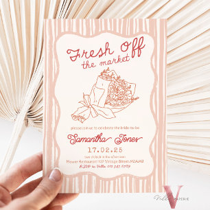 Invitación Mano de color editable recién salida del mercado B