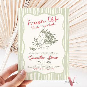 Invitación Mano de color editable recién salida del mercado B