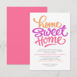 INVITACIÓN MANO DEJADA EN CASA DULCE | FIESTA DE CALENTAMIENT