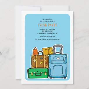 Invitación Mano del Fiesta del maletero