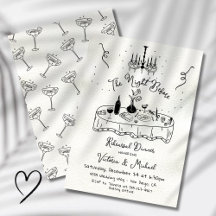 Mano Dibujó La Noche Antes De La Cena Del Ensayo