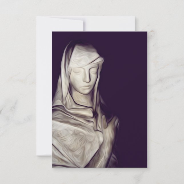 Invitación mano en el corazón (Anverso)